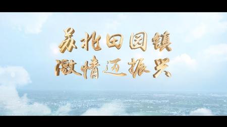 苏北田园镇 激情迈振兴